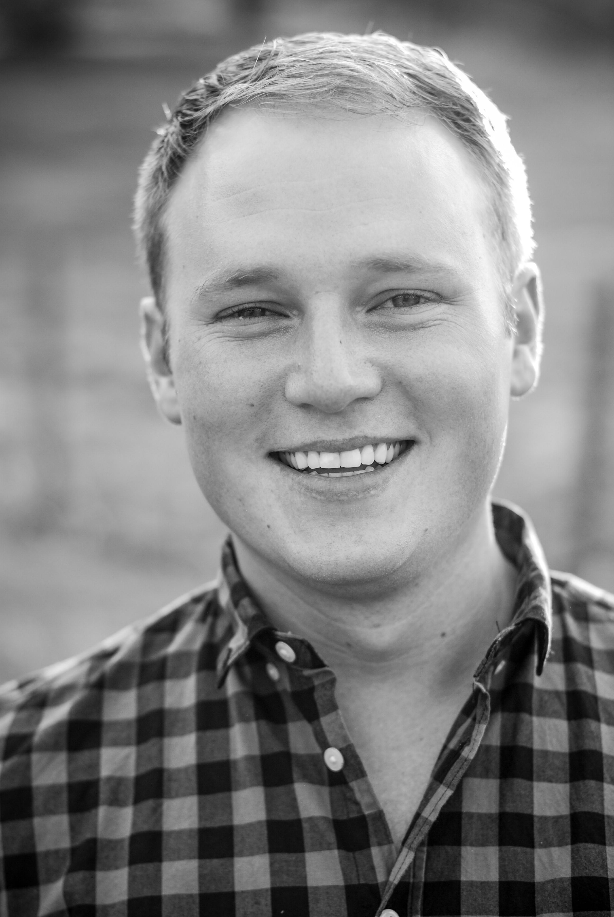 Dixon Bowles headshot — black and white