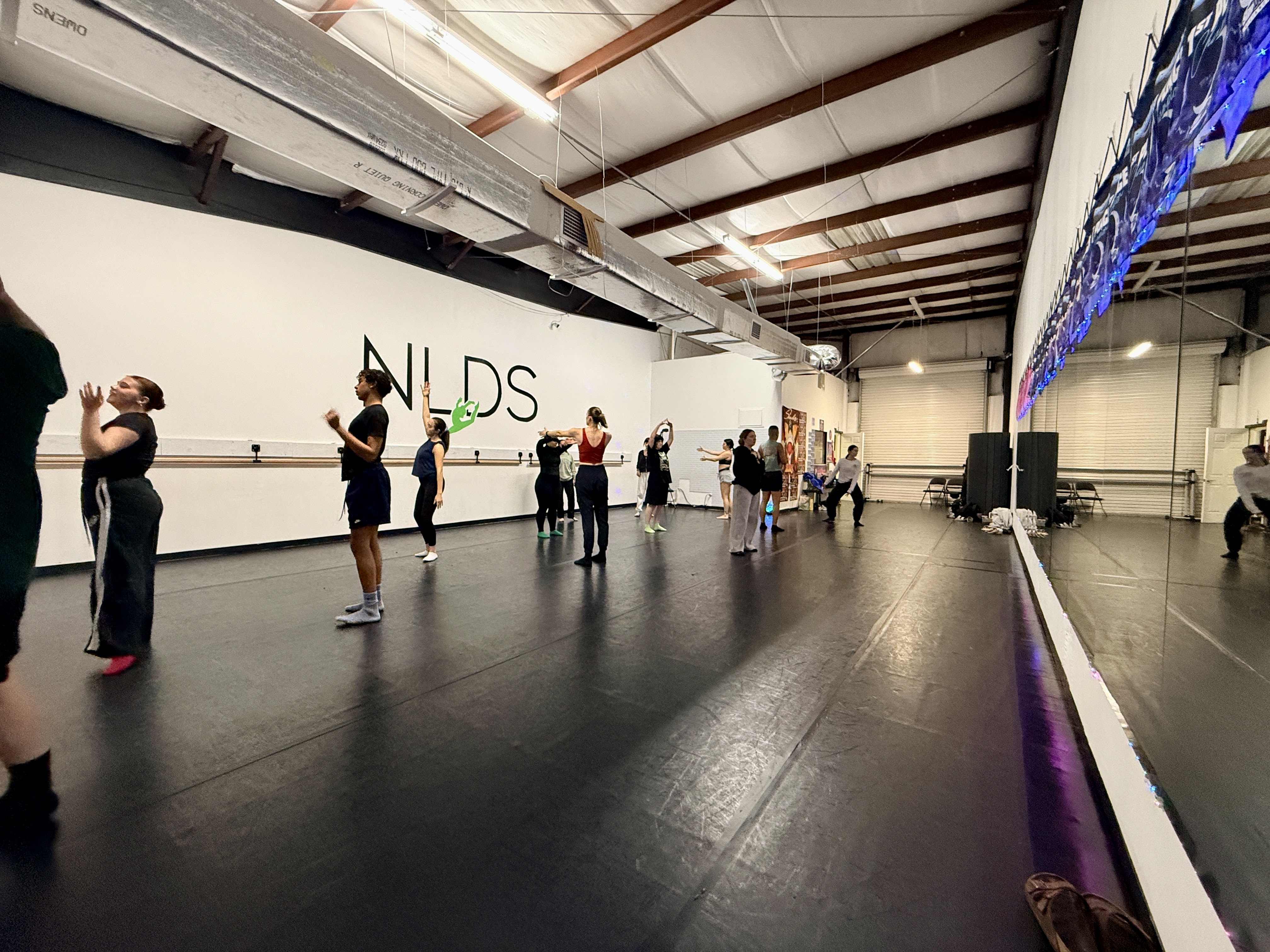 Studio movement session